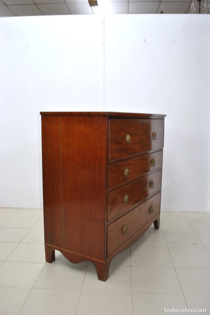 Antig&uuml;edades: C&Oacute;MODA SECRETER ESCRITORIO ABATIBLE - Foto 7
