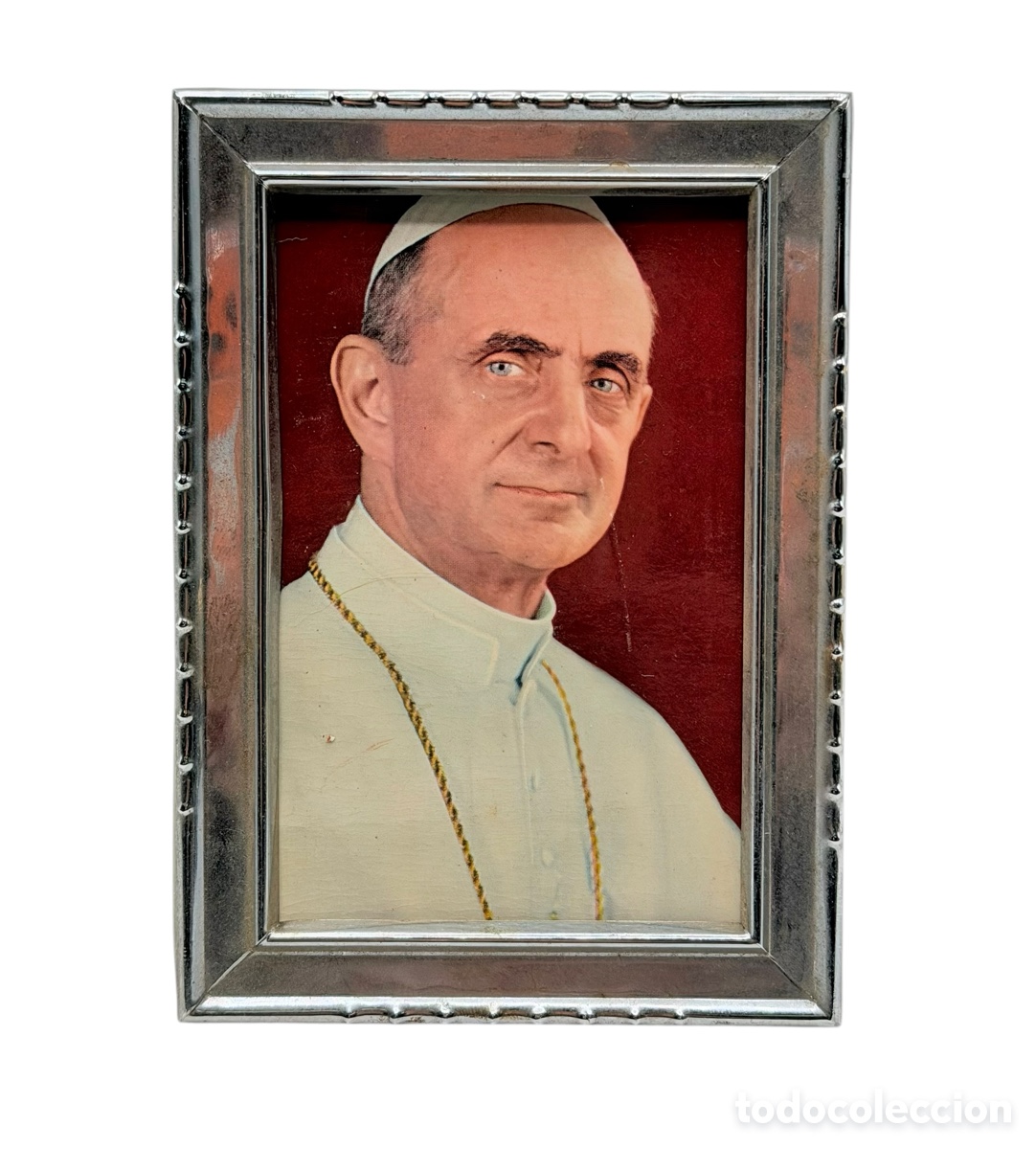 Antig&uuml;edades: Retrato Religioso Enmarcado