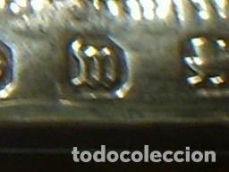 Antig&uuml;edades: ANTIGUO CEPILLO DE PLATA. BIRMINGHAM. A&Ntilde;O 1896. SOLID SILVER BRUSH - Foto 5