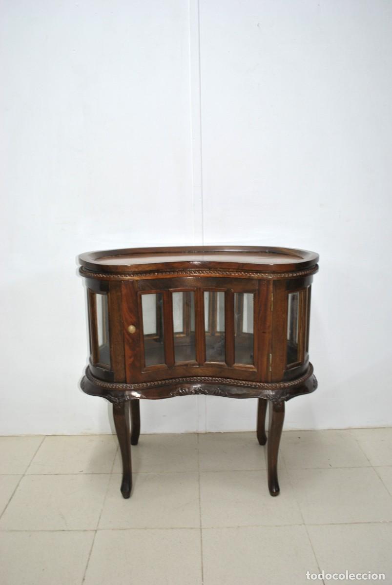 Antig&uuml;edades: MUEBLE BAR LICORERA CON BANDEJA - Foto 1