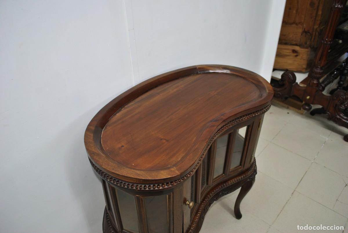 Antig&uuml;edades: MUEBLE BAR LICORERA CON BANDEJA - Foto 3