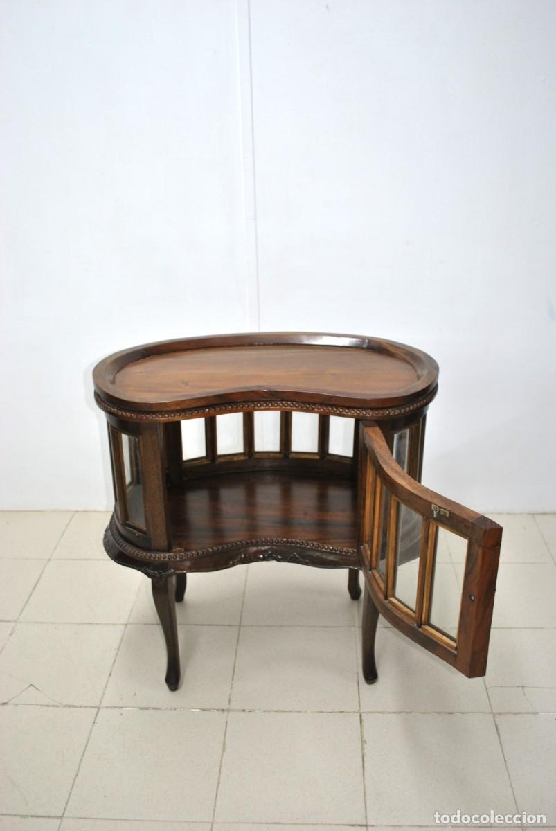 Antig&uuml;edades: MUEBLE BAR LICORERA CON BANDEJA - Foto 6