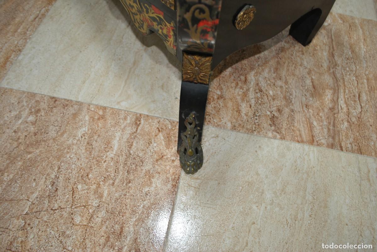 Antig&uuml;edades: C&Oacute;MODA NAPOLE&Oacute;N III DE MADERA EBONIZADA - Foto 9
