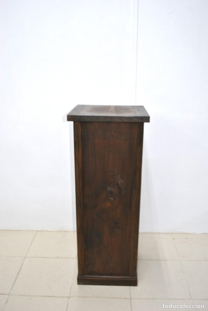 Antig&uuml;edades: COLUMNA O PEDESTAL DE MADERA - Foto 3
