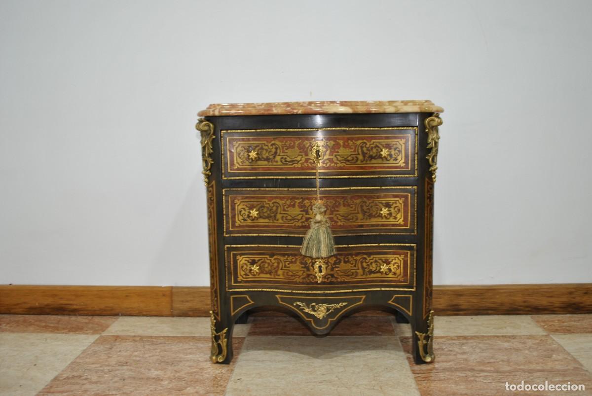 Antig&uuml;edades: MESITA O C&Oacute;MODA NAPOLE&Oacute;N III - Foto 2