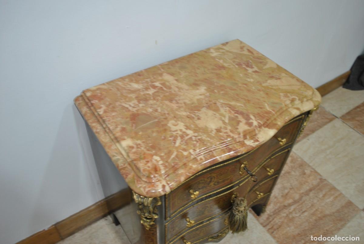 Antig&uuml;edades: MESITA O C&Oacute;MODA NAPOLE&Oacute;N III - Foto 4