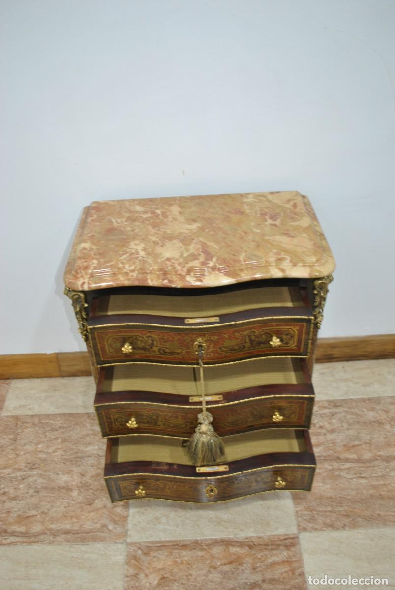 Antig&uuml;edades: MESITA O C&Oacute;MODA NAPOLE&Oacute;N III - Foto 6