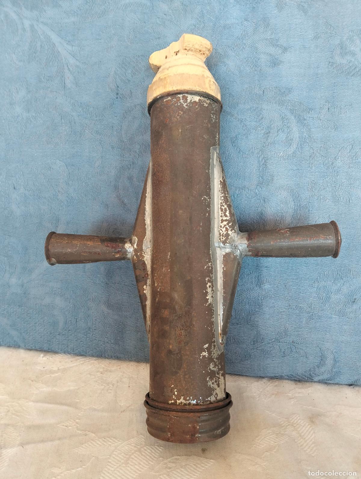 Antiguidades: Churrera, para hacer churros manga pastelera antigua de metal y madera utensilio de cocina a&ntilde;os 50