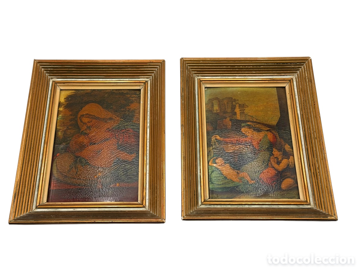 Antig&uuml;edades: Antiguas L&aacute;minas Religiosas enmarcadas