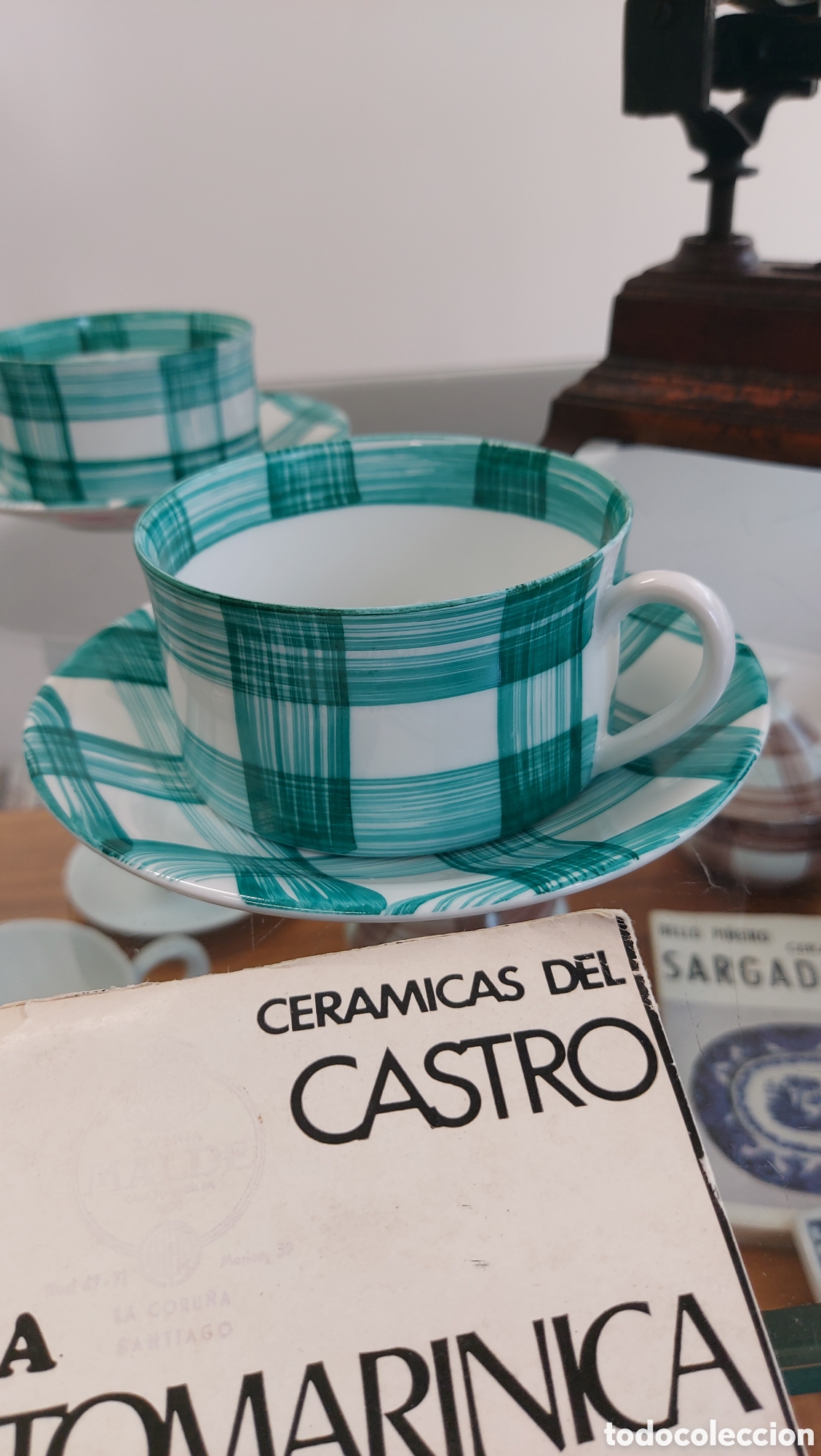Antig&uuml;edades: Juego de caf&eacute; Cer&aacute;micas Del Castro - Foto 10