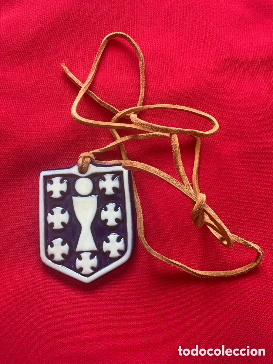 Antig&uuml;edades: Medalla Sargadelos con escudo de Galicia (A5)