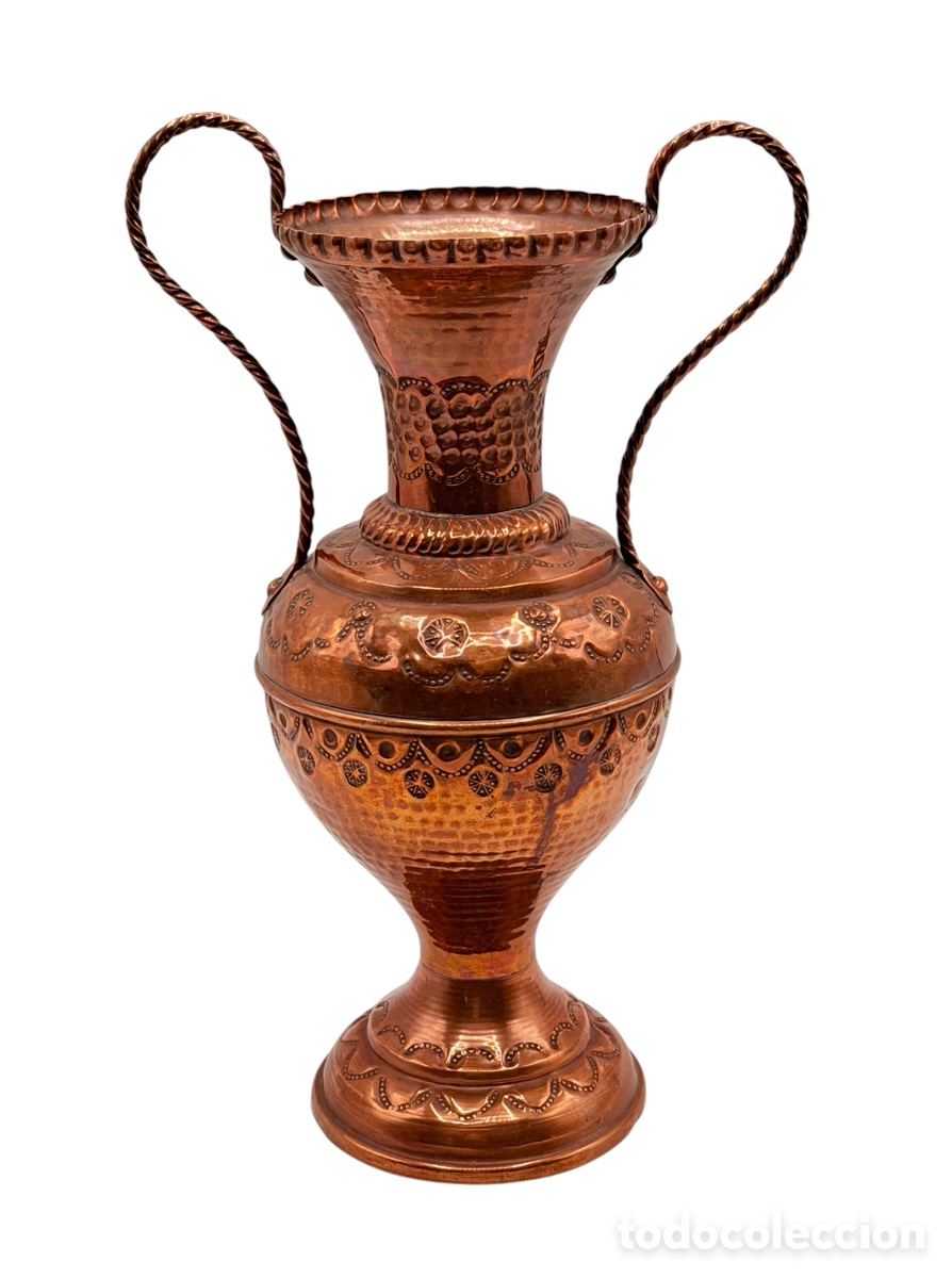 Antig&uuml;edades: Antigua &Aacute;nfora de Cobre