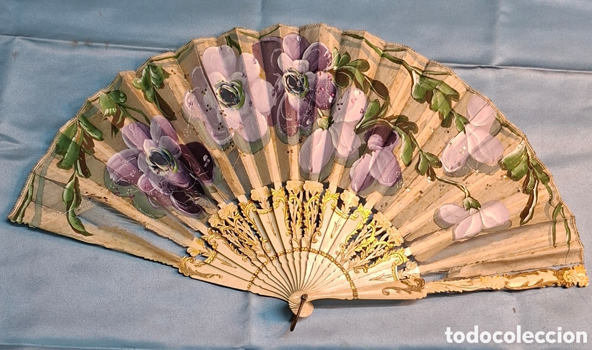 Antig&uuml;edades: Abanico del Siglo XIX para restaurar.