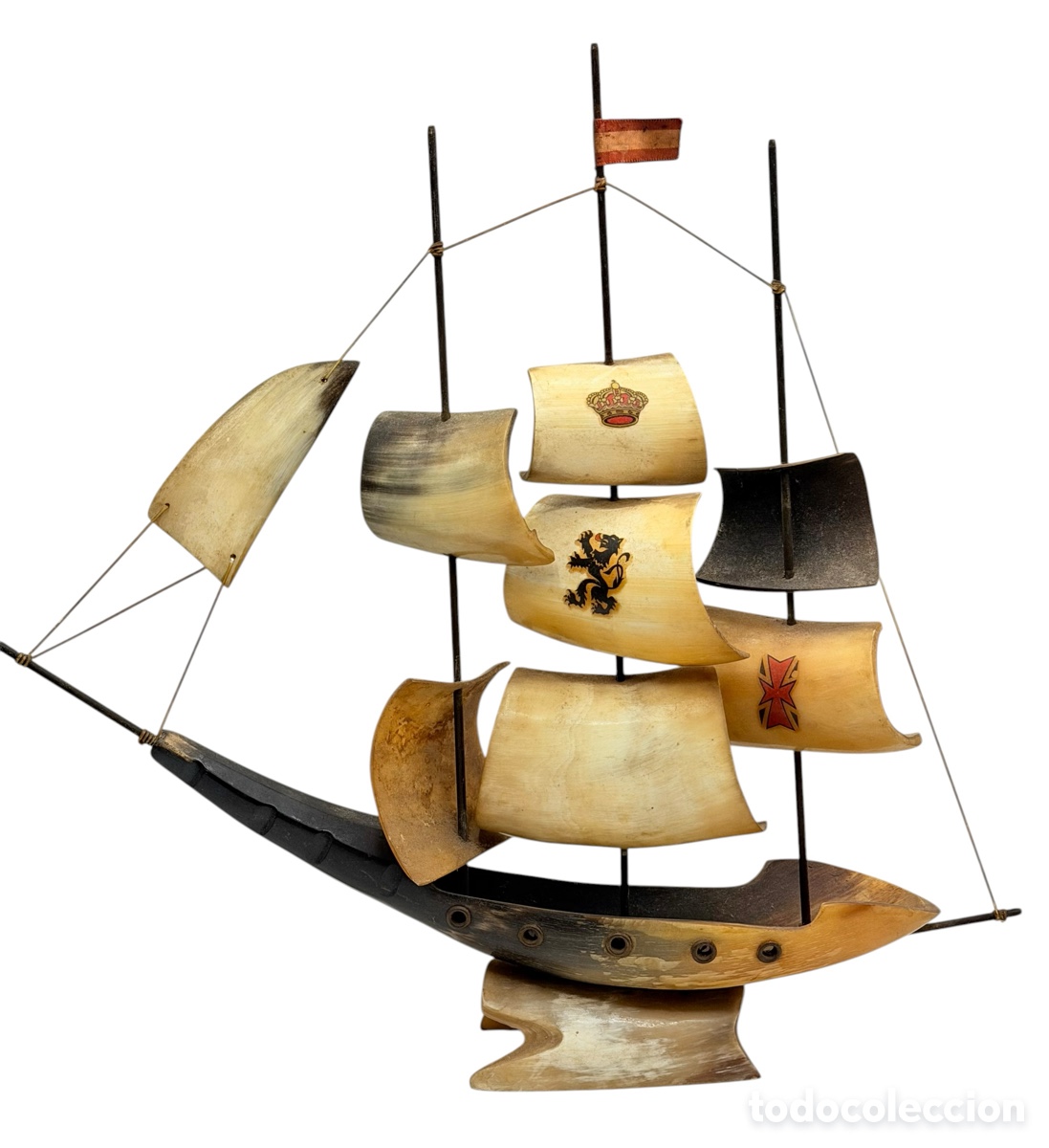 Antiguidades: Antigua Figura de Barco