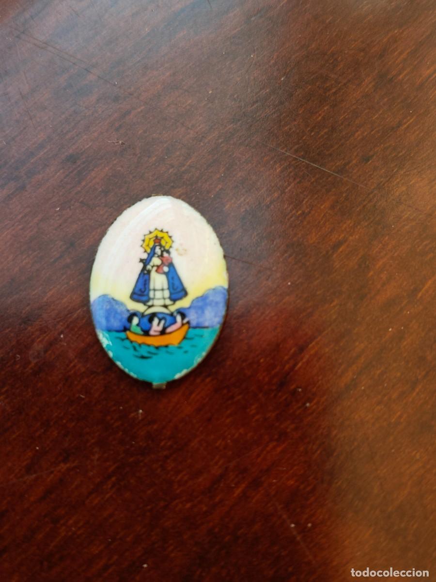 Oggetti Antichi: Esmalte de Nuestra Se&ntilde;ora del Cobre, Patrona de Cuba.