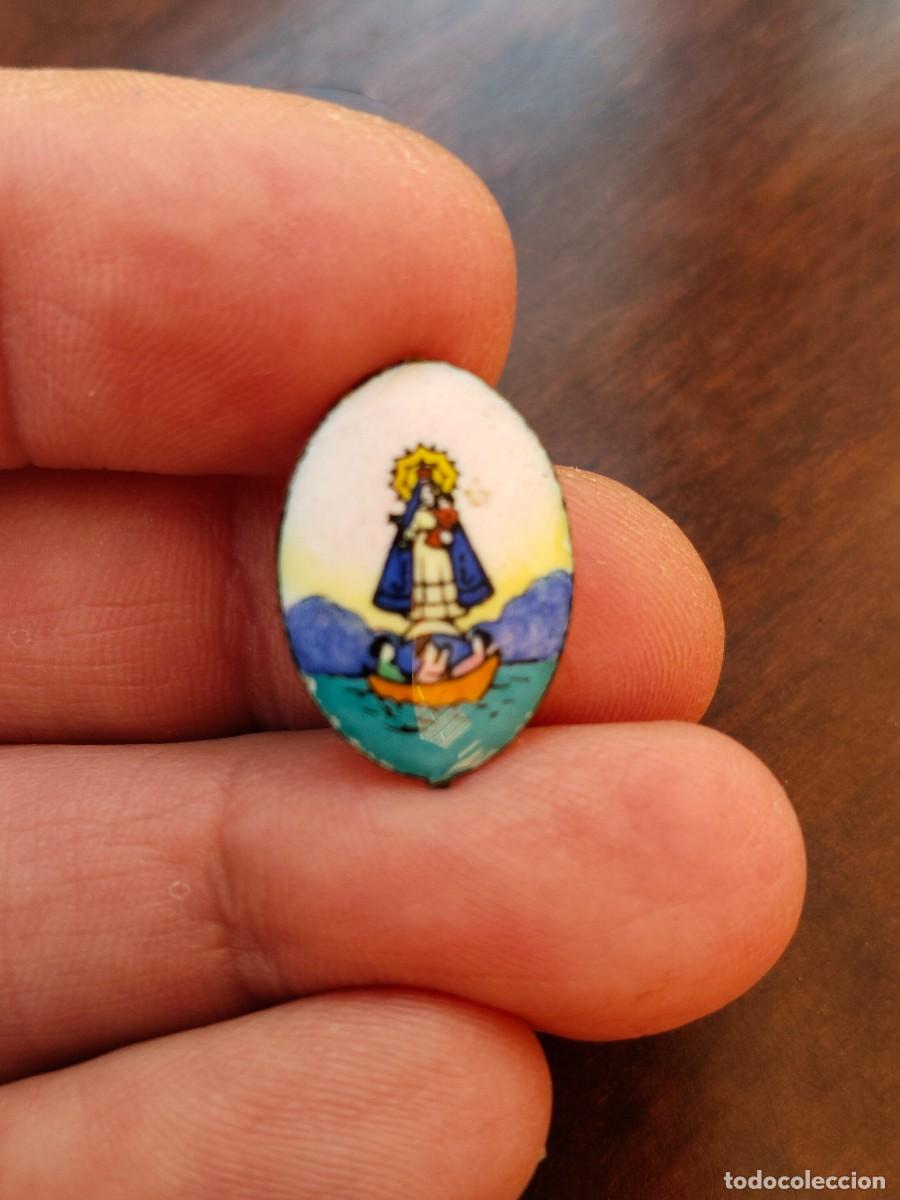 Antig&uuml;edades: Esmalte de Nuestra Se&ntilde;ora del Cobre, Patrona de Cuba. - Foto 3