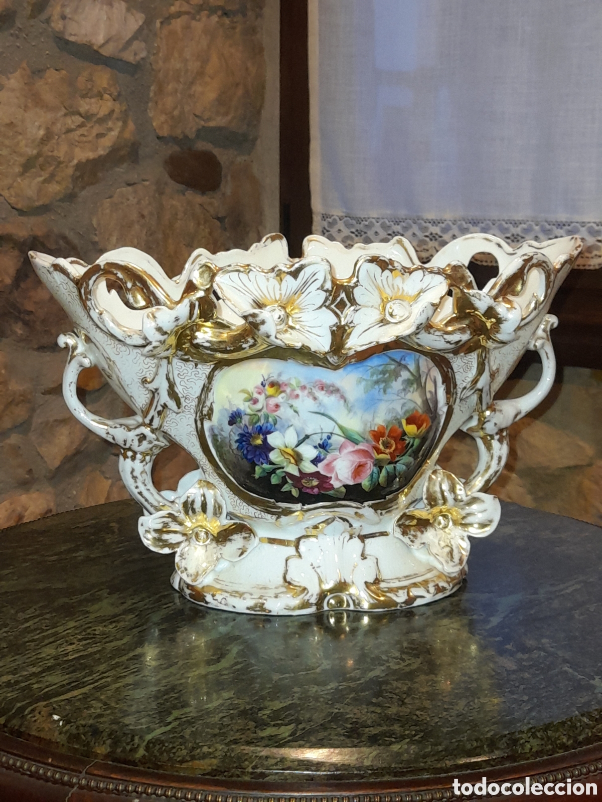 Antig&uuml;edades: Centro de mesa Epoca Isabelina