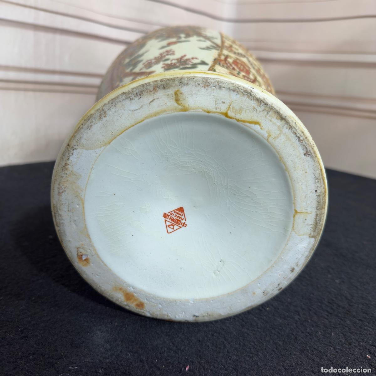 Antig&uuml;edades: Jarr&oacute;n de Estilo Satsuma - Foto 6