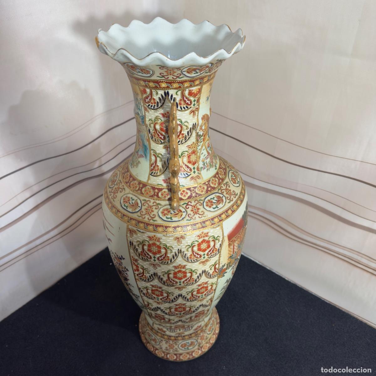 Antig&uuml;edades: Jarr&oacute;n de Estilo Satsuma - Foto 7