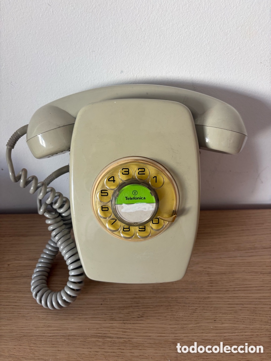 Antiquit&auml;ten: Tel&eacute;fono de pared telef&oacute;nica CTNE