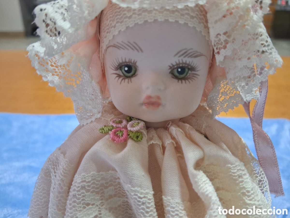 Antiques: Bambola artistica en porcelana Capodimonte - Creazioni Valter (CV) - Italia