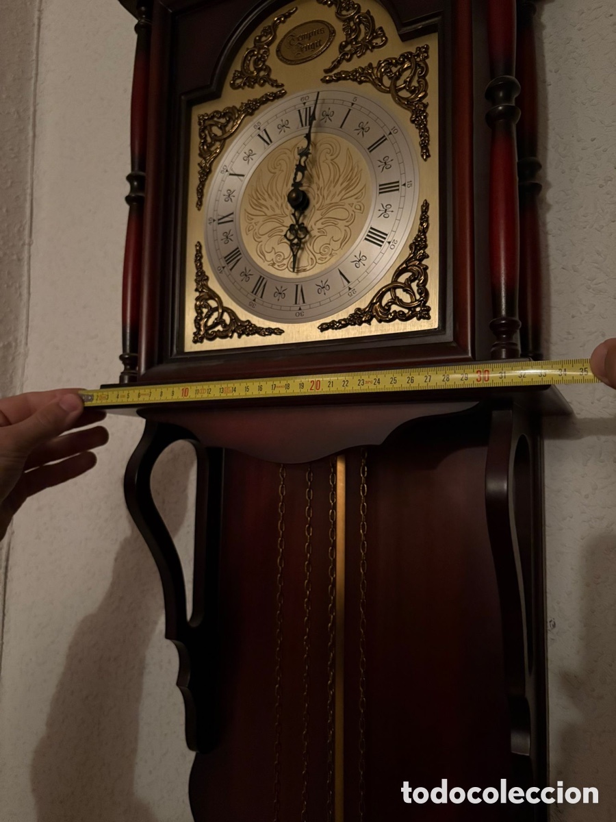 Antig&uuml;edades: Reloj antig&uuml;o de pared - Foto 4