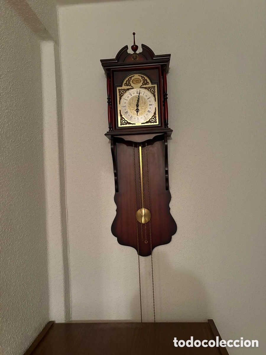 Antig&uuml;edades: Reloj antig&uuml;o de pared - Foto 1