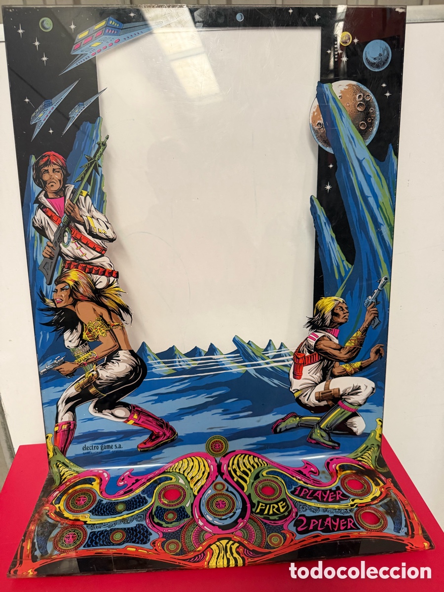 Antig&uuml;edades: Marco Arcade/Pinball Original Electro Game S.A. - Foto 1
