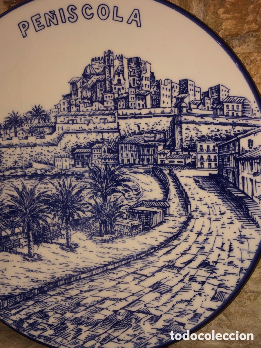 Antig&uuml;edades: Plato cer&aacute;mica pe&ntilde;iscola - Foto 2