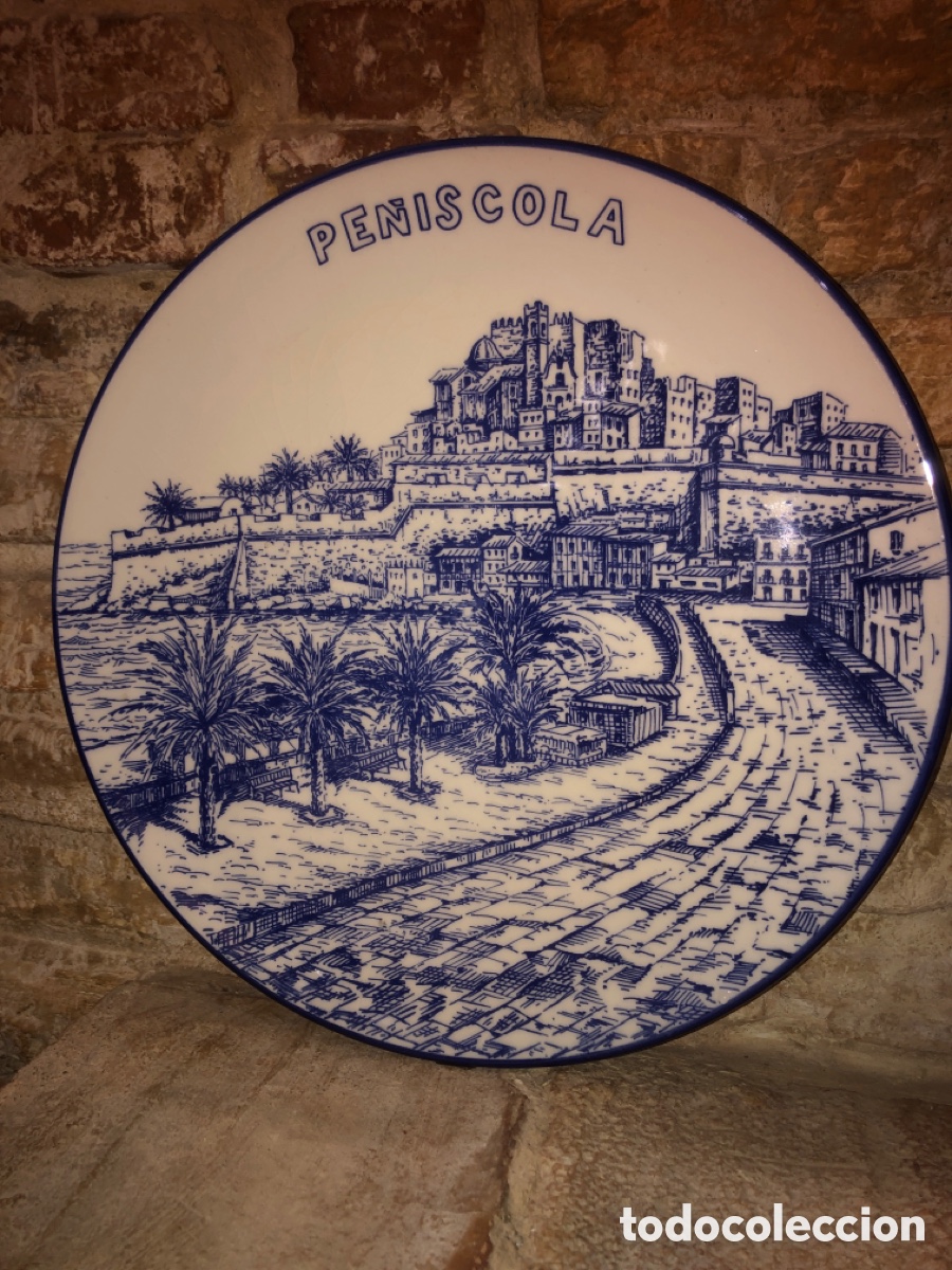 Antig&uuml;edades: Plato cer&aacute;mica pe&ntilde;iscola - Foto 1