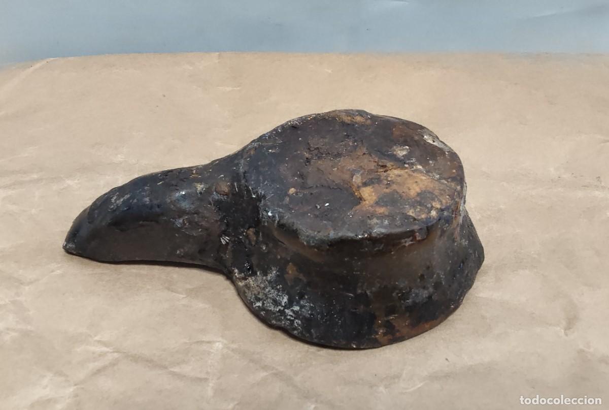 Antig&uuml;edades: L&aacute;mpara/lucerna de aceite &aacute;rabe, s.XVIII - Foto 3