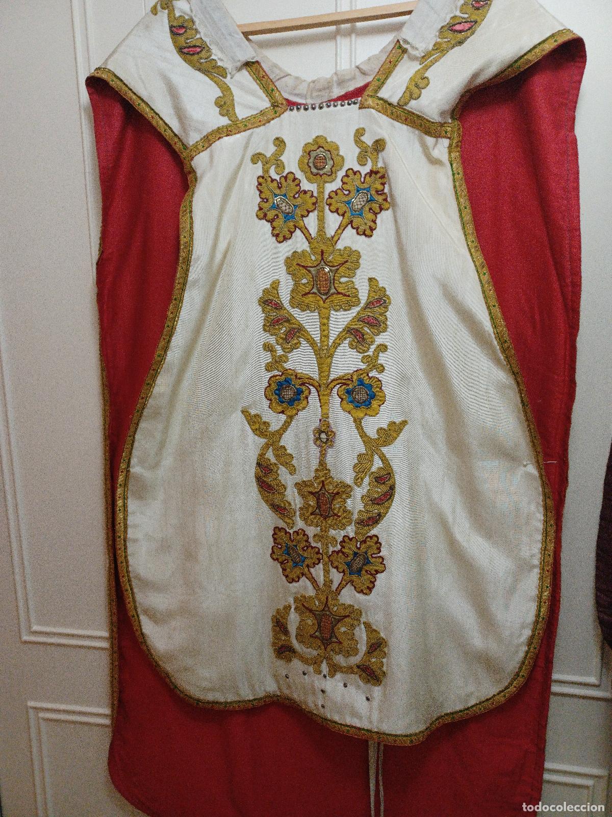 Antig&uuml;edades: Casulla XIX. Muy buenas condiciones. - Foto 5