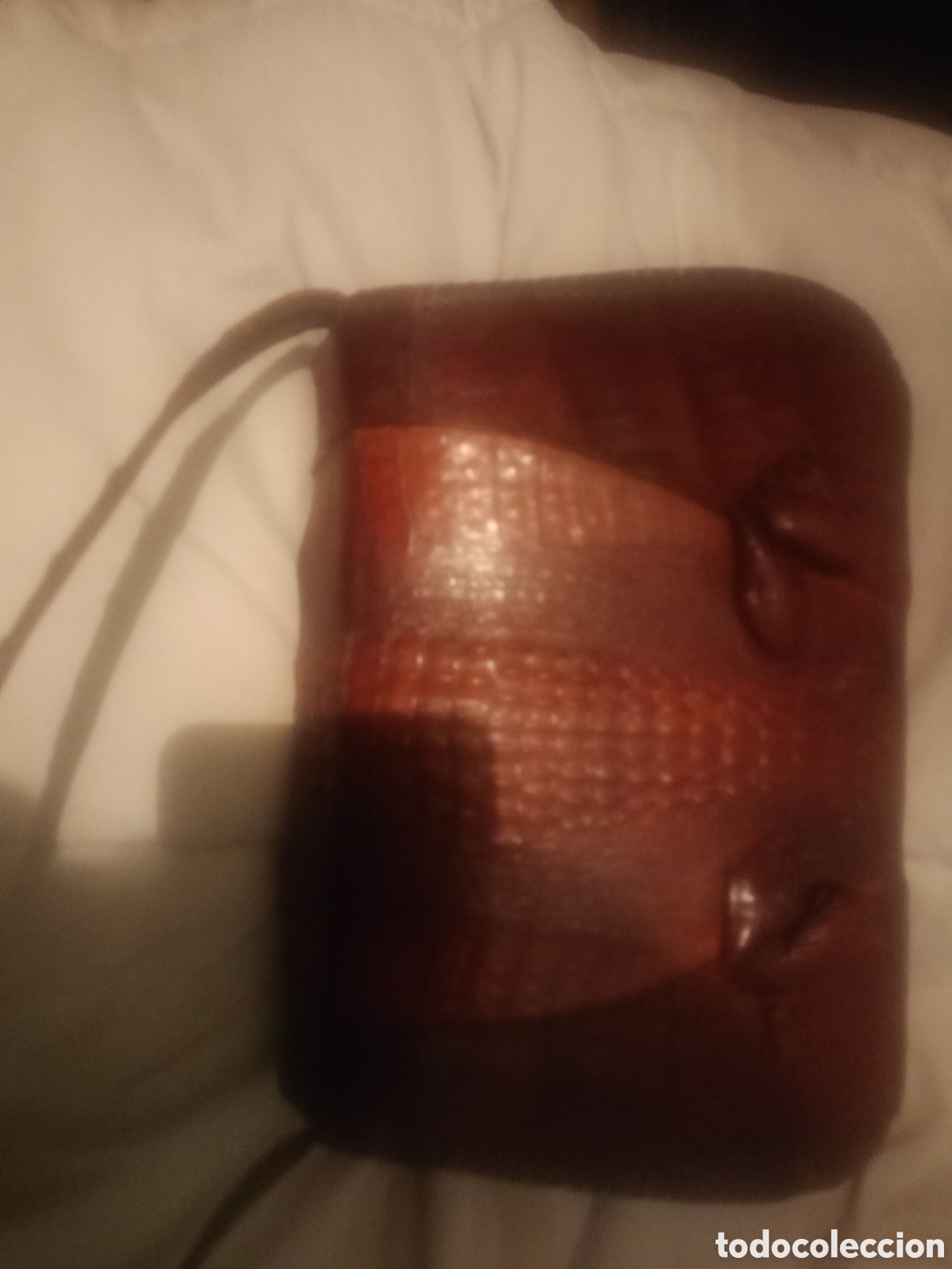 Antig&uuml;edades: Bolso cocodrilo vintage - Foto 1
