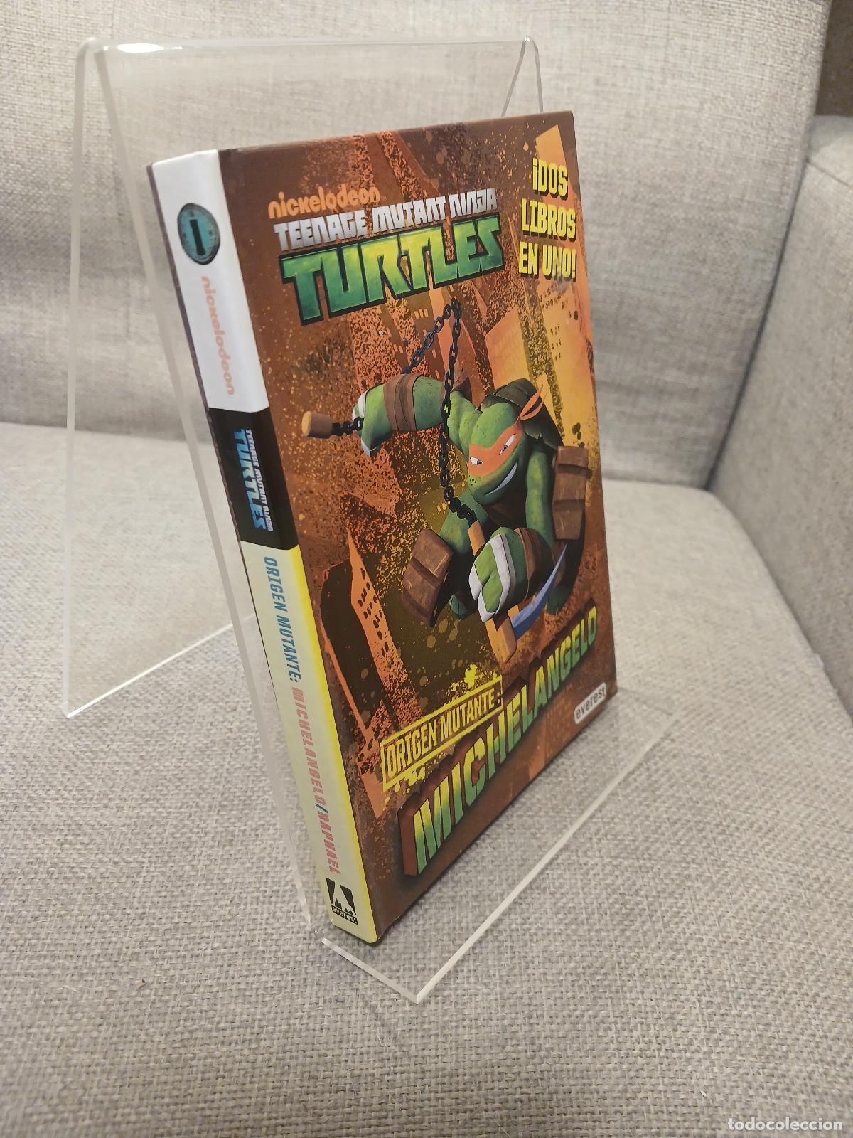 Antiguidades: Teenage Mutant Ninja Turtles. Origen mutante. Michelangelo/Raphael &iexcl;Dos libros en uno! - Nickelodeon
