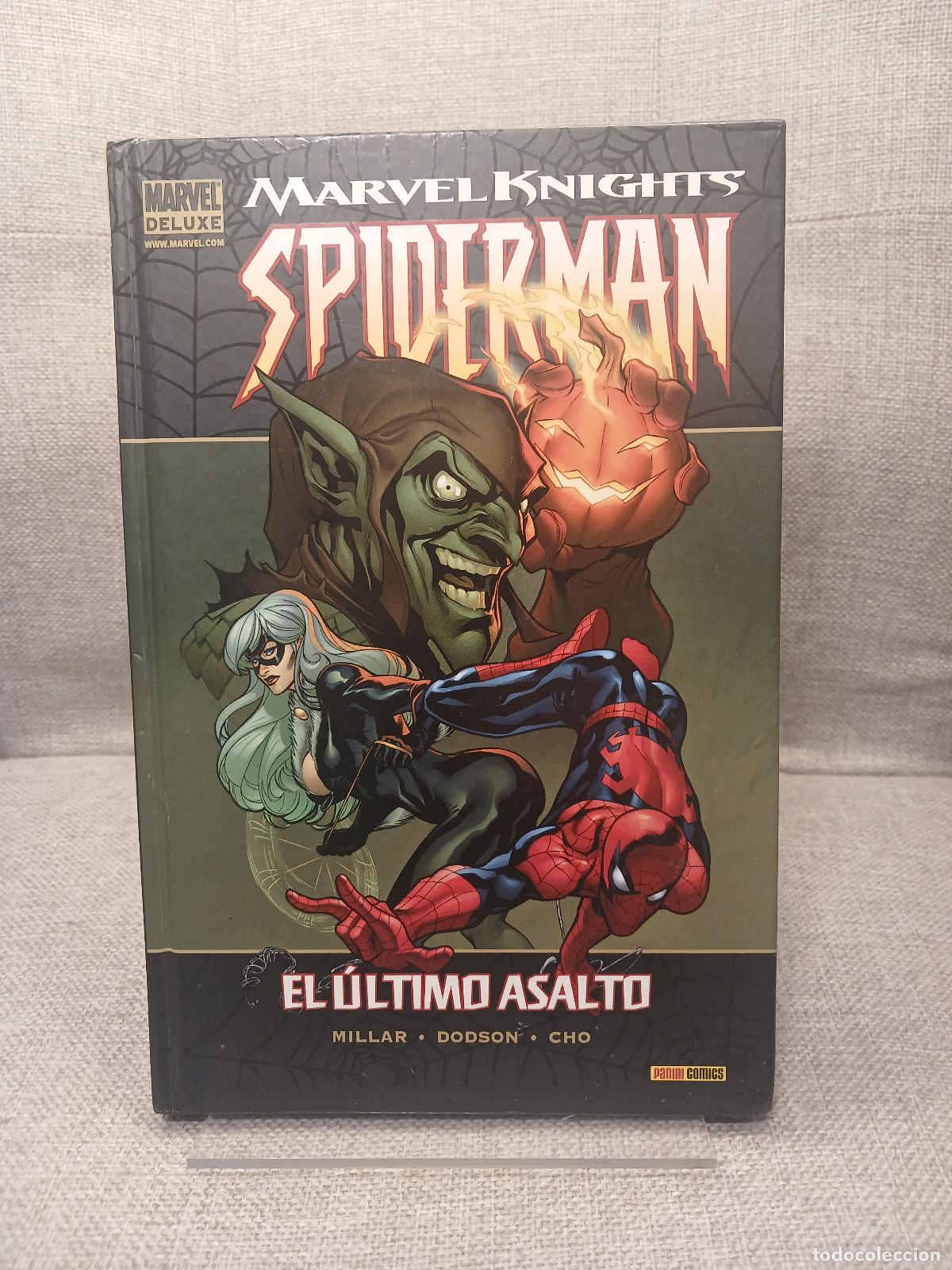 Antiquit&eacute;s: Spiderman: El &uacute;ltimo asalto. Marvel knights - Millar, Dodson, Cho