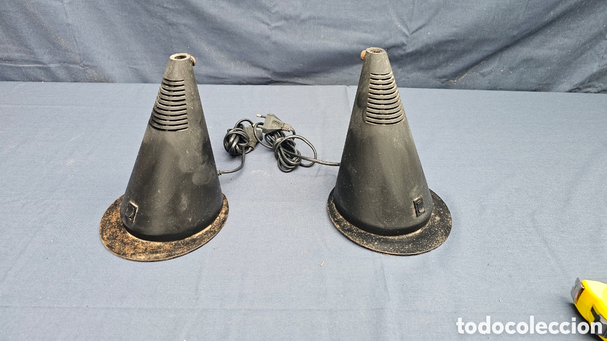 Antig&uuml;edades: 2 l&aacute;mparas Fase incompletas para restaurar