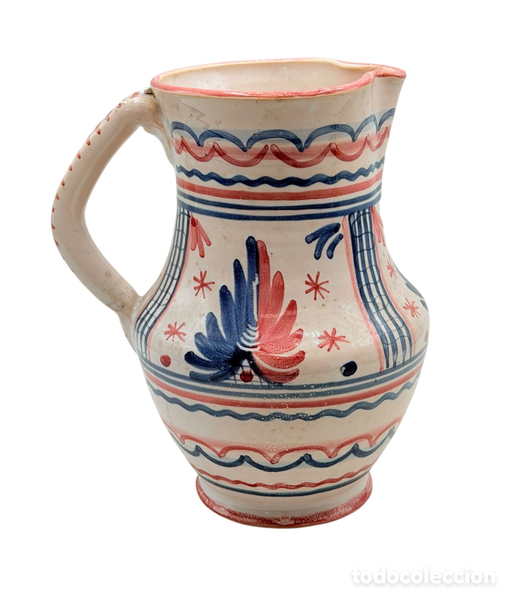 Antig&uuml;edades: Jarra de Cer&aacute;mica Pintada