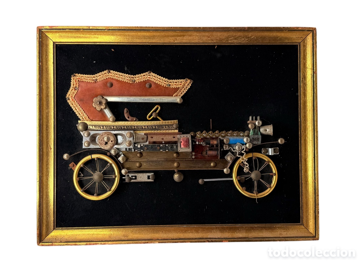 Antiquit&auml;ten: Adorno Decorativo de Veh&iacute;culo hecho de Piezas