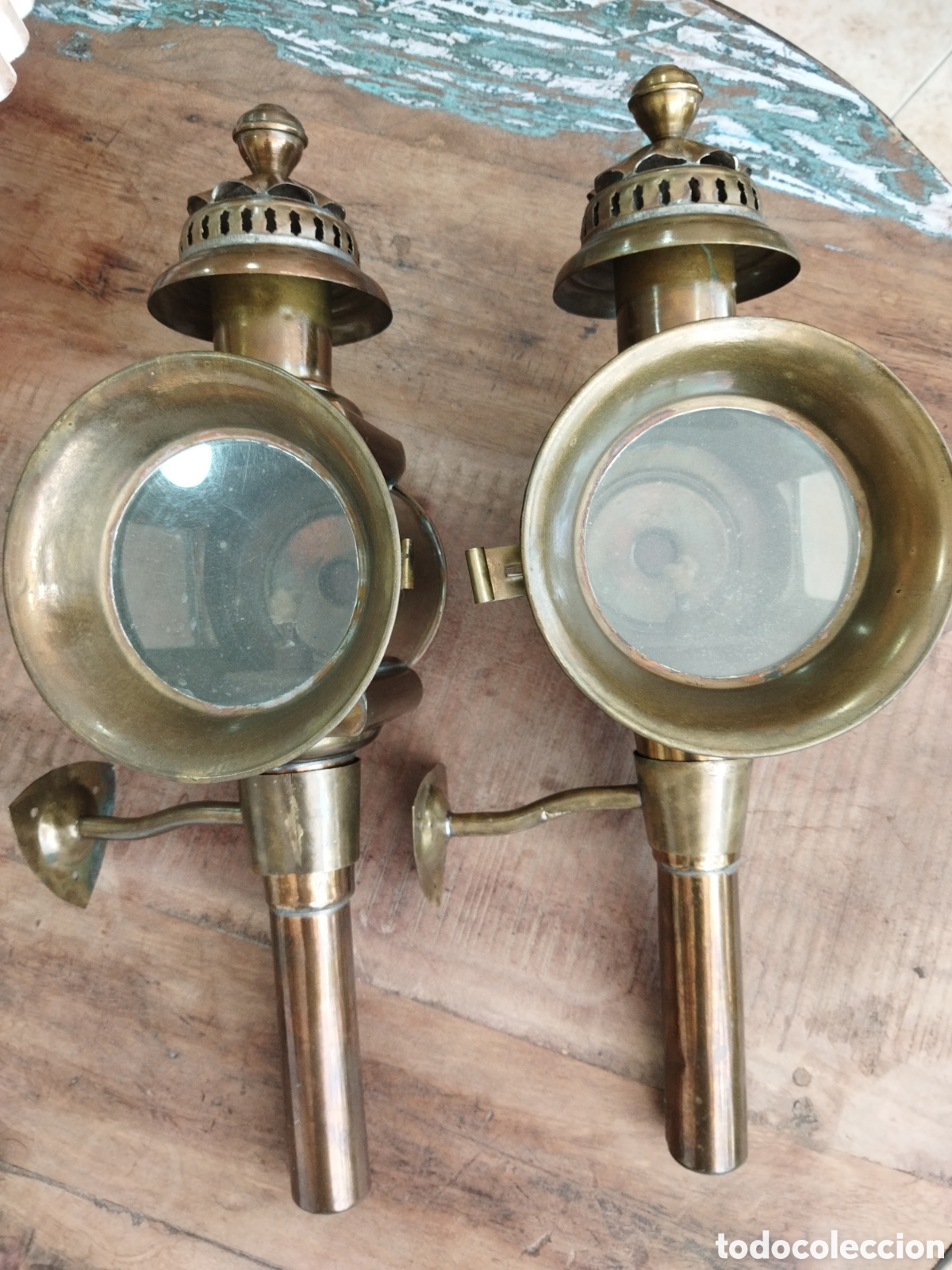 Antig&uuml;edades: Farolillos de carruaje