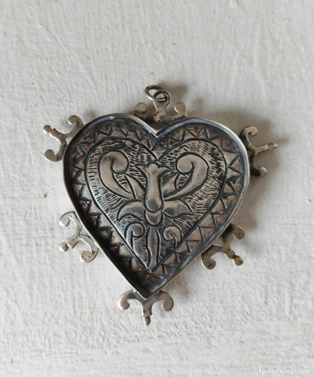 Oggetti Antichi: RELICARIO O PATENA DE PLATA, 10 cm