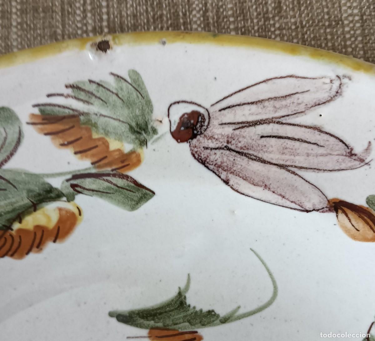 Antig&uuml;edades: ANTIGUO PLATO DE CERAMICA - Foto 3