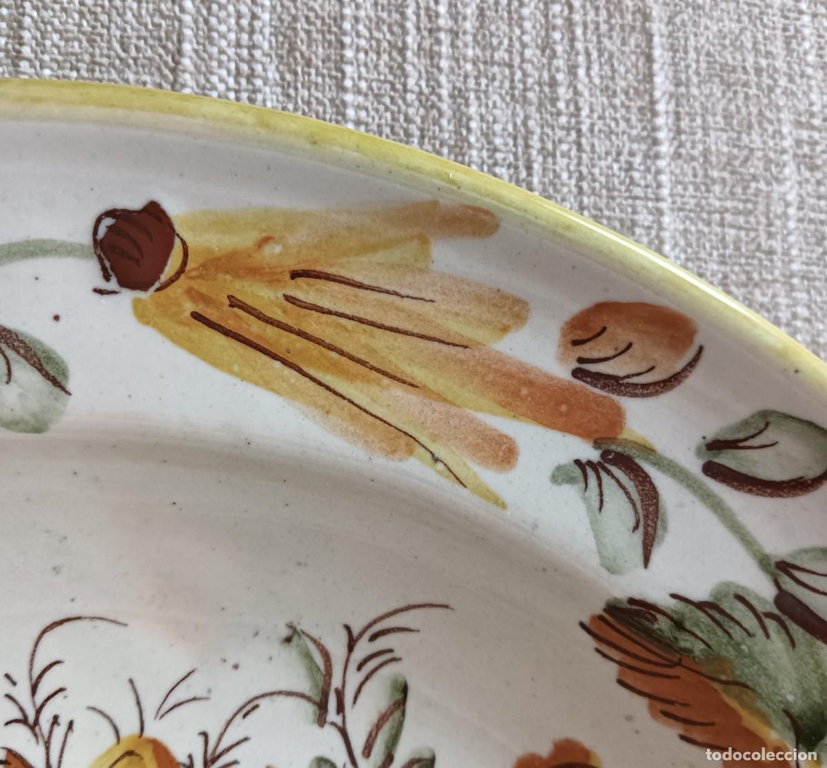 Antig&uuml;edades: ANTIGUO PLATO DE CERAMICA - Foto 4