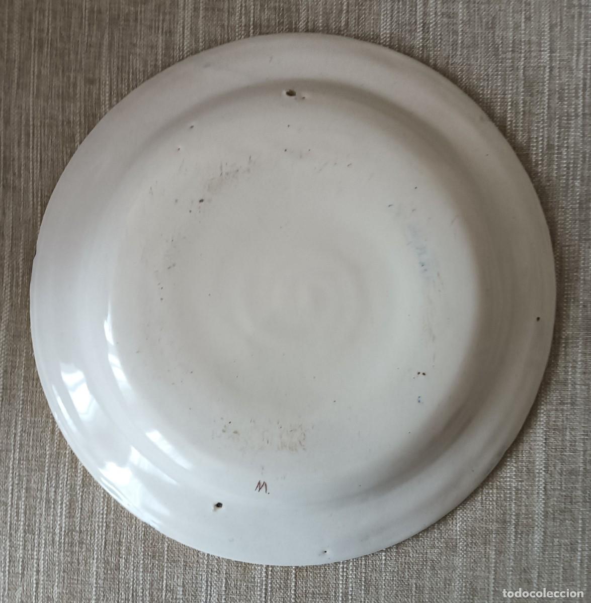 Antig&uuml;edades: ANTIGUO PLATO DE CERAMICA - Foto 5