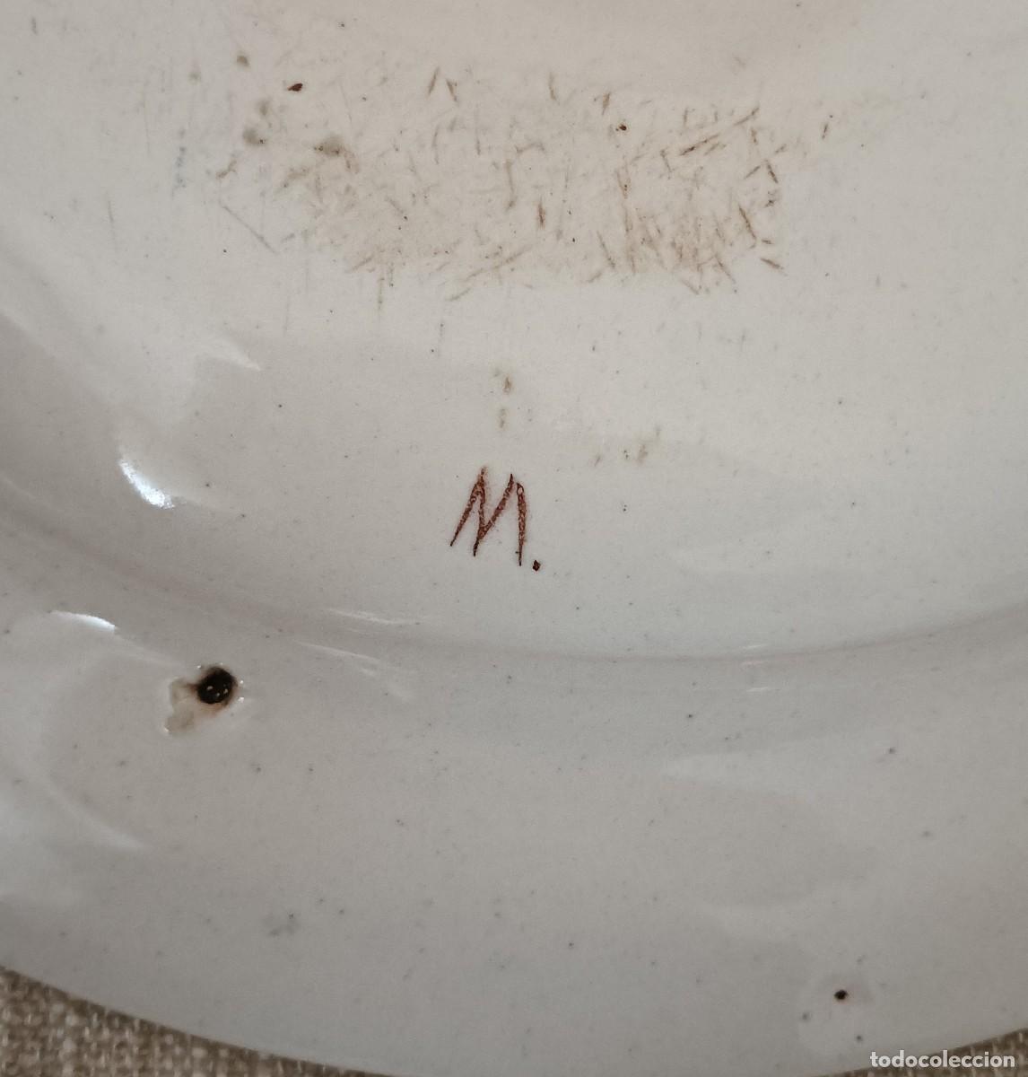 Antig&uuml;edades: ANTIGUO PLATO DE CERAMICA - Foto 6