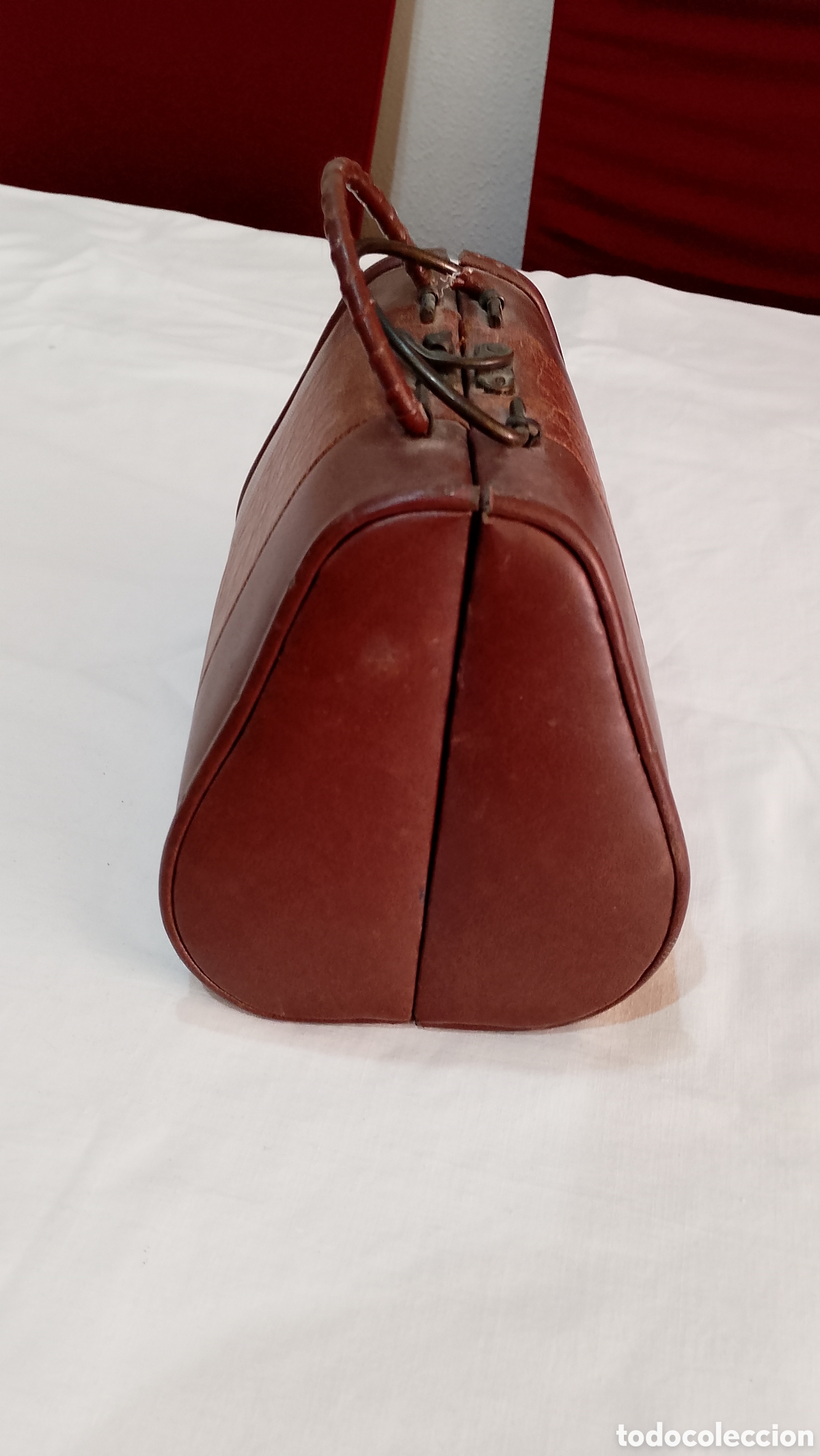 Antig&uuml;edades: Antiguo cabas o bolso de mano - Foto 3