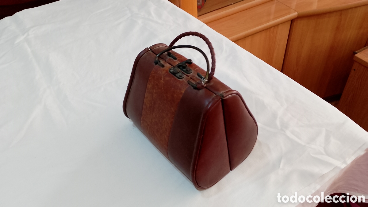 Antig&uuml;edades: Antiguo cabas o bolso de mano - Foto 5