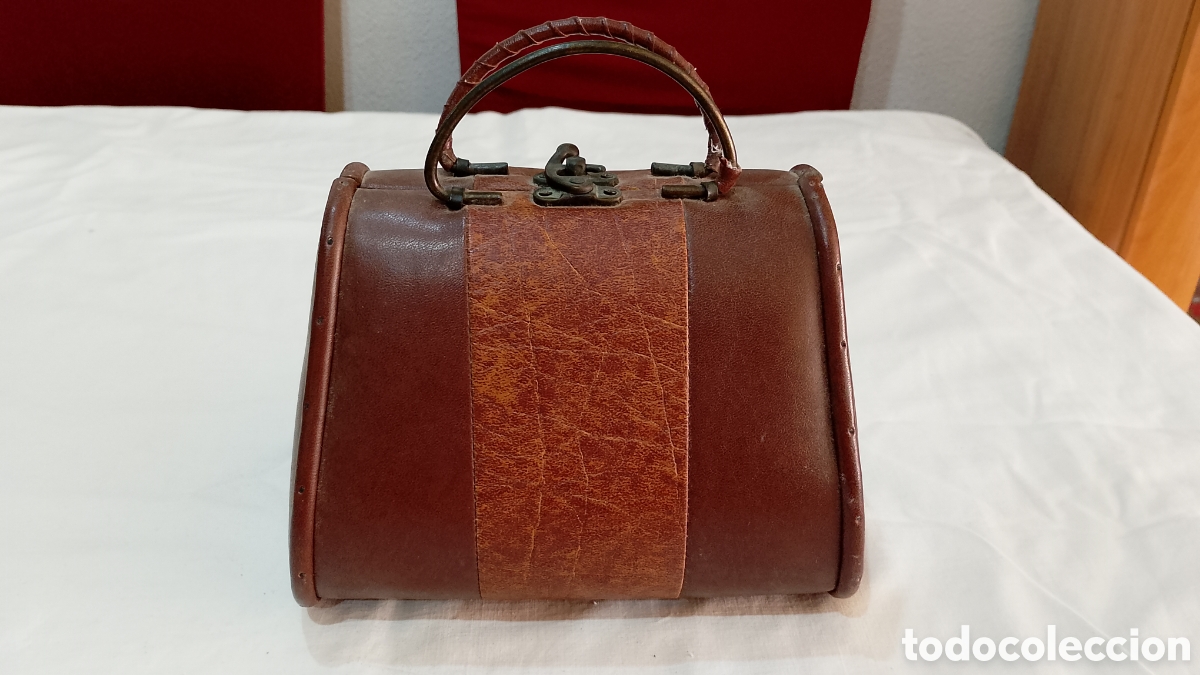 Antig&uuml;edades: Antiguo cabas o bolso de mano - Foto 1