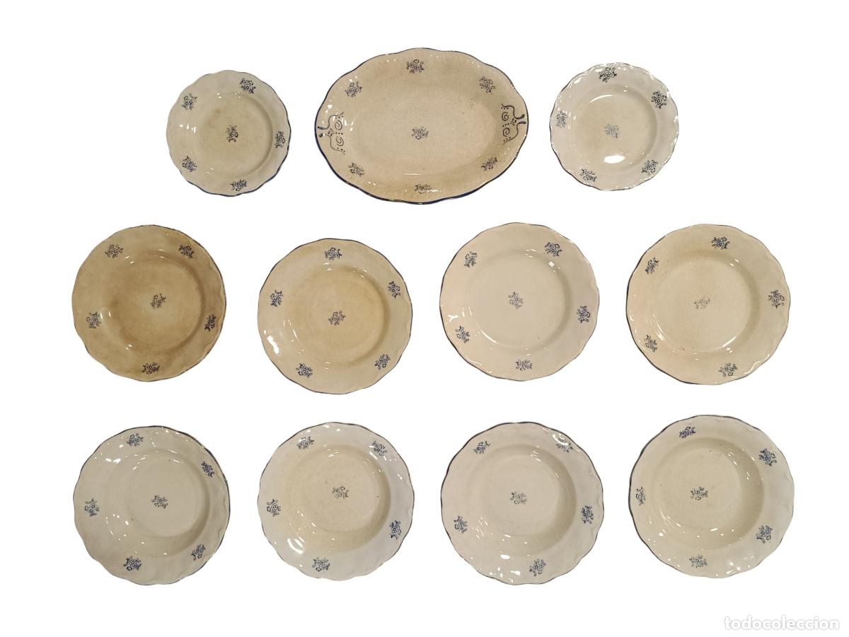 Antiques: SAN JUAN DE AZNALFARACHE. FUENTE Y DIEZ PLATOS