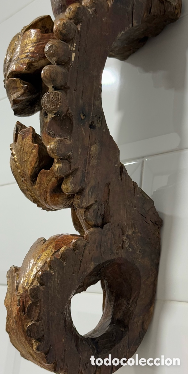 Antig&uuml;edades: PRECIOSO QUERUB&Iacute;N SIGLO XVIII - Foto 11