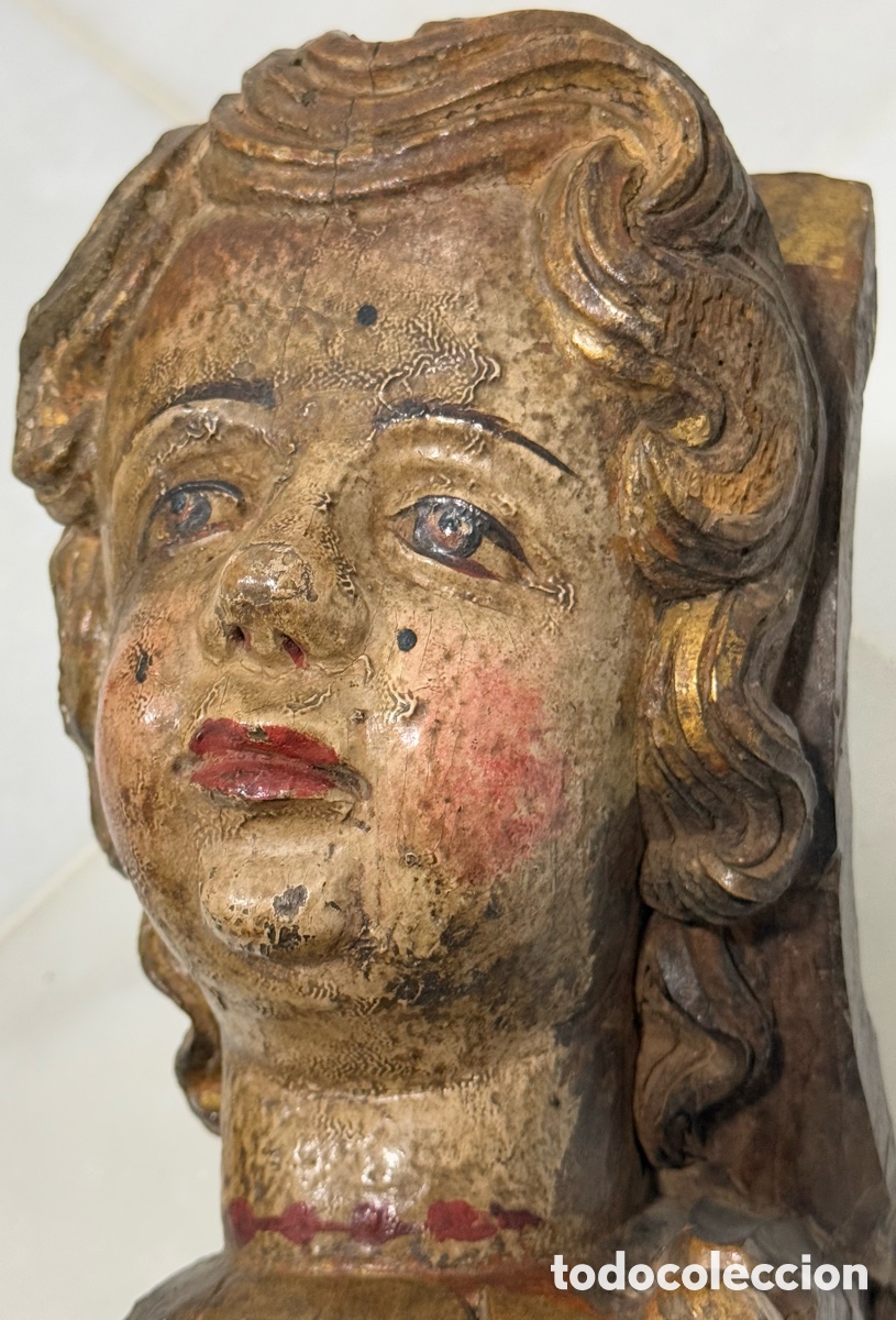 Antig&uuml;edades: PRECIOSO QUERUB&Iacute;N SIGLO XVIII - Foto 22